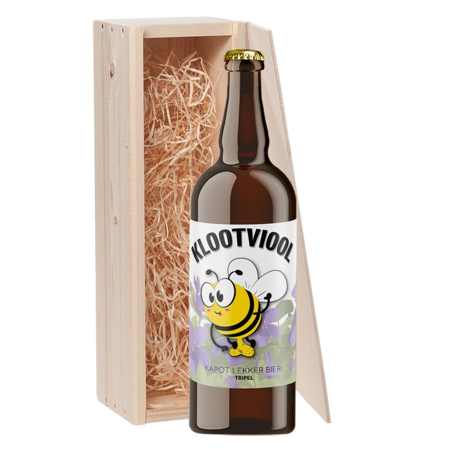 Speciaalbier cadeau Klootviool Tripel 1x75cl