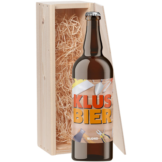 Speciaalbier cadeau Klusbier Blond 1x75cl