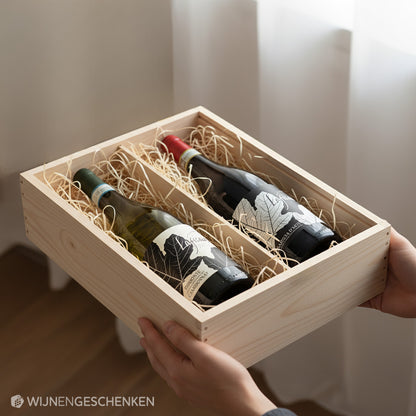 Wijncadeau La Ficaia Piemonte Chardonnay en Barbera d'Asti 2x75cl