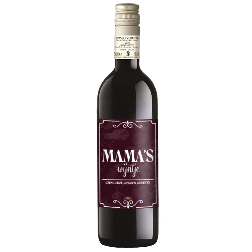 Rode Wijn Mama's Wijntje Rosso Verona - 75cl