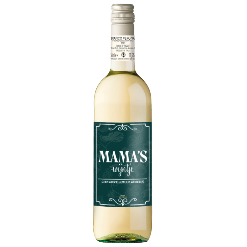Witte Wijn Mama's Wijntje Bianco Verona - 75cl