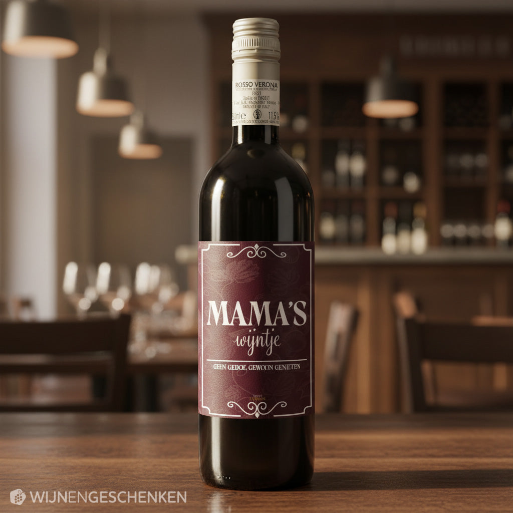 Rode Wijn Mama's Wijntje Rosso Verona - 75cl