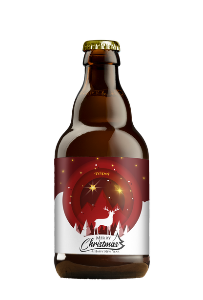Speciaalbier Merry Christmas & Happy New Year Tripel - 33cl