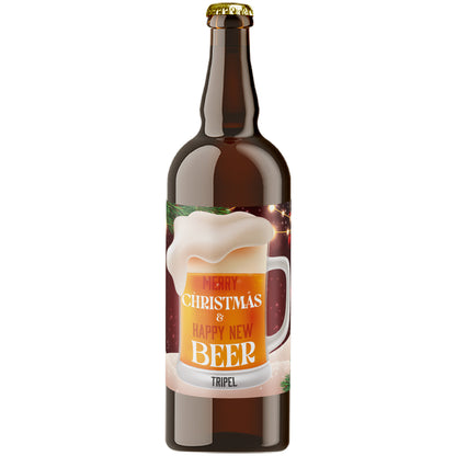Speciaalbier Merry Christmas & Happy New Beer Tripel - 75cl