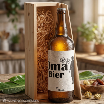 Speciaalbier cadeau Oma Bier Blond 1x75cl