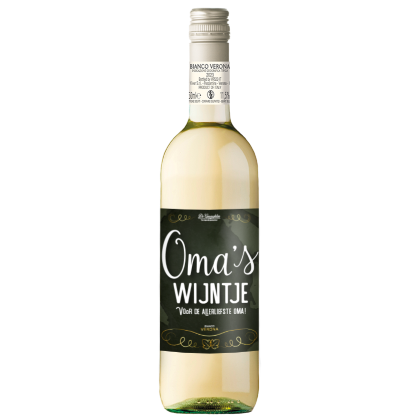 Witte Wijn Oma's Wijn Bianco Verona - 75cl