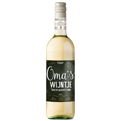 Witte Wijn Oma's Wijn Bianco Verona - 75cl