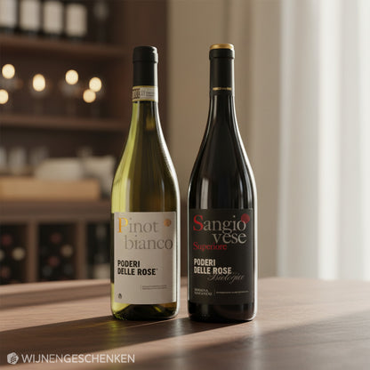 Wijnpakket Poderi delle rose 2x75cl