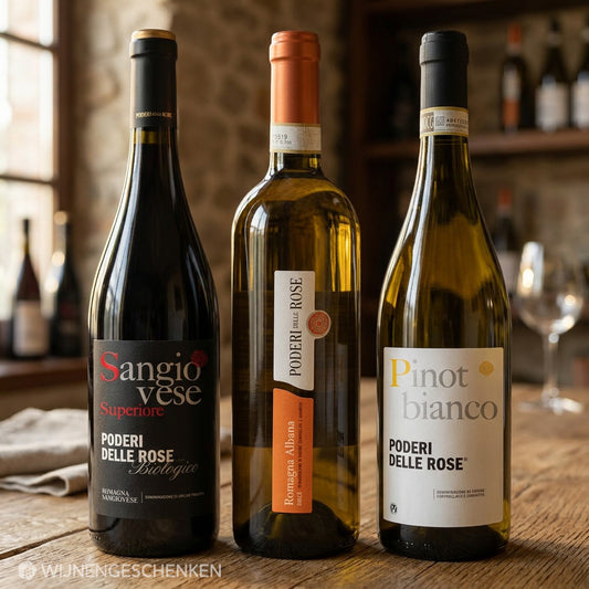 Wijnpakket Poderi delle rose 3x75cl