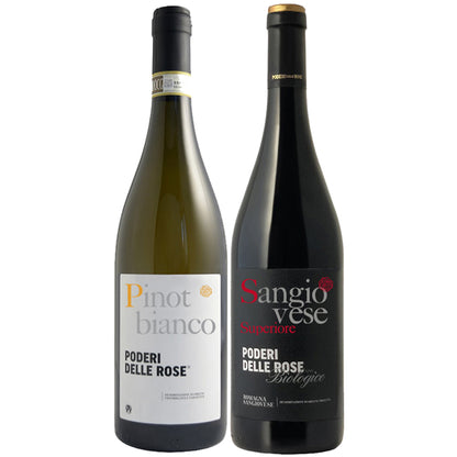 Wijnpakket Poderi delle rose 2x75cl