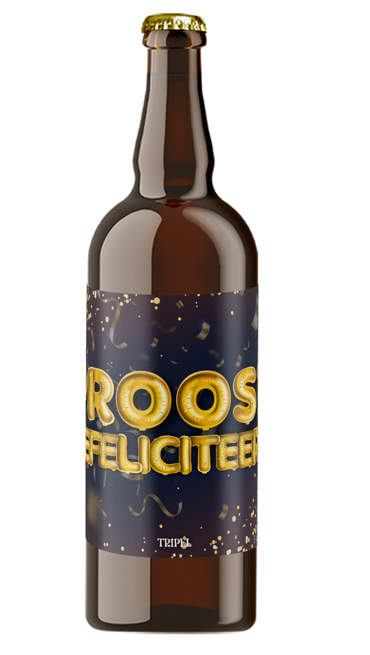 Speciaalbier Proost Gefeliciteerd Tripel - 75cl
