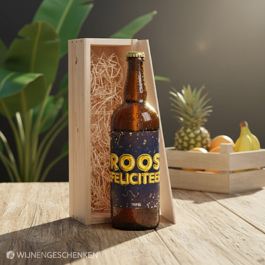 Speciaalbier cadeau Proost Gefeliciteerd Tripel 1x75cl