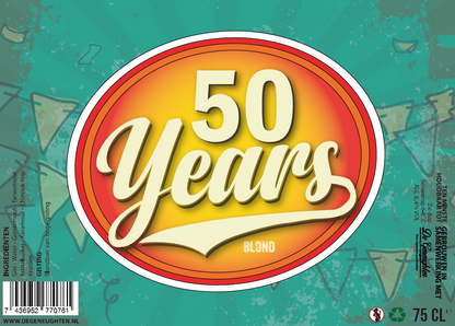 Speciaalbier 50 Years Blond - 75cl