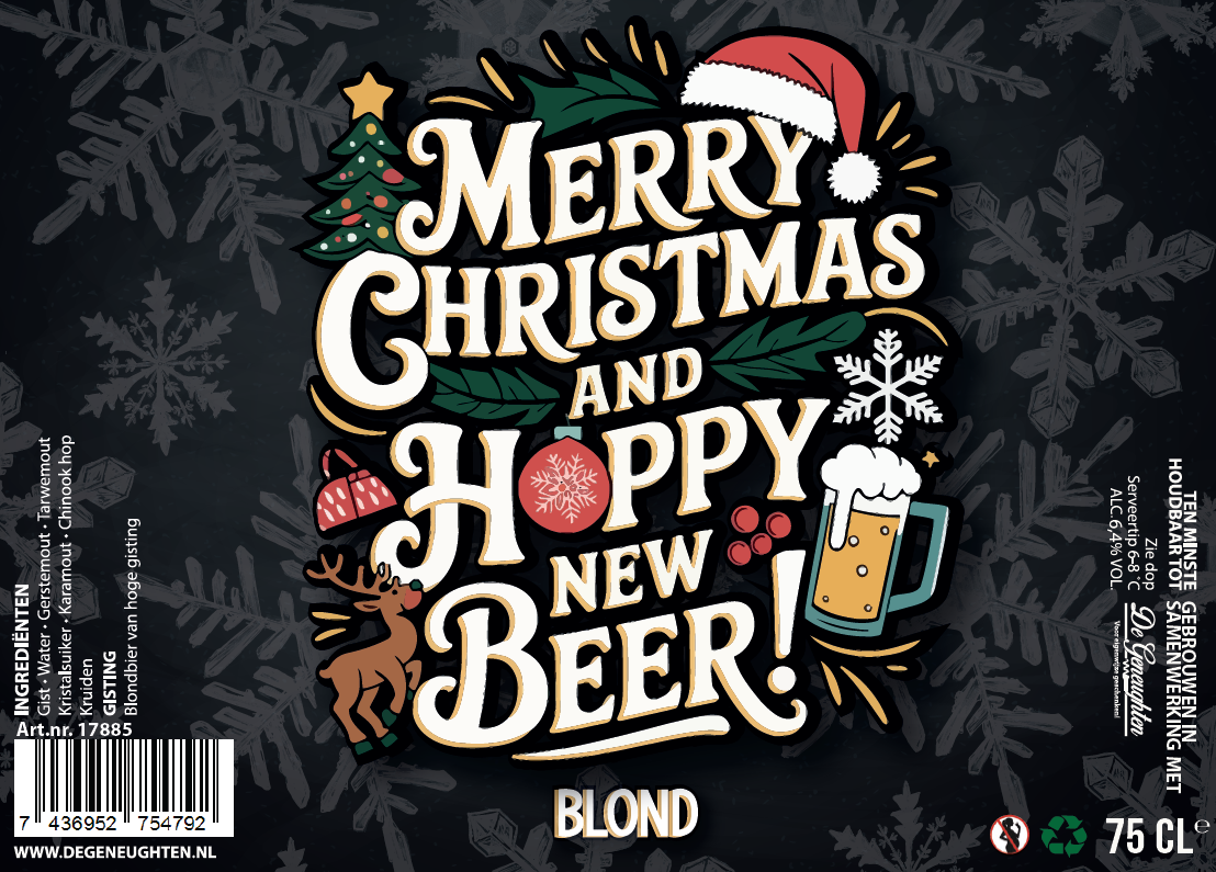 Speciaalbier Hoppy New Beer Blond - 75cl