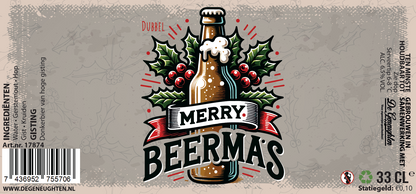 Speciaalbier Merry Beermas Dubbel - 33cl