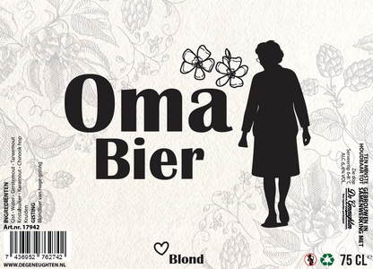 Speciaalbier Oma Bier Blond - 75cl