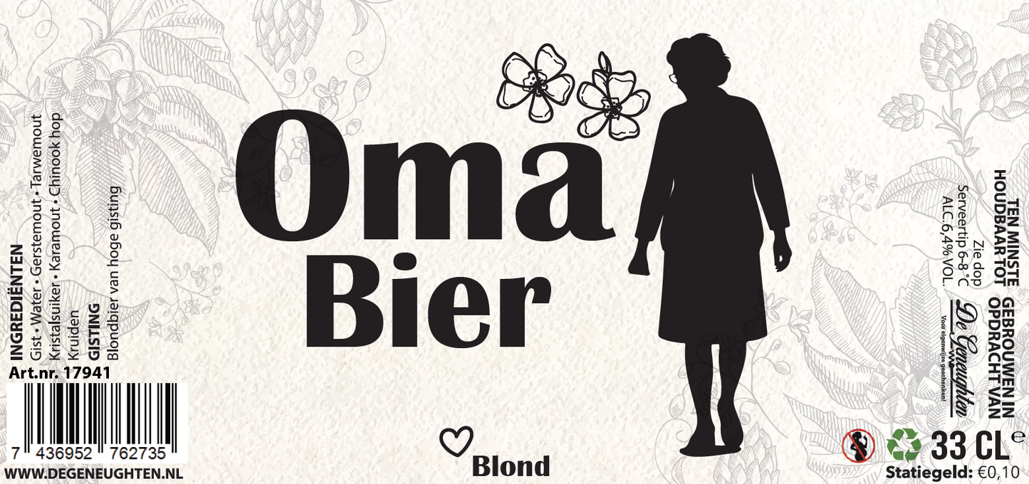 Speciaalbier Oma Bier Blond - 33cl