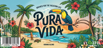Speciaalbier Pura Vida Honing Blond - 33cl
