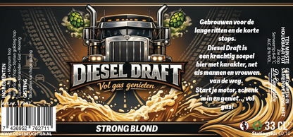 Speciaalbier Diesel Draft Strong Blond - 33cl
