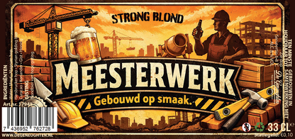 Speciaalbier Meesterwerk Strong Blond - 33cl