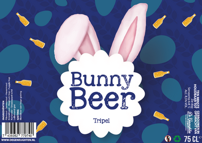 Speciaalbier Bunny Beer Tripel - 75cl