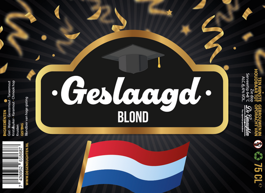 Speciaalbier Geslaagd Blond - 75cl