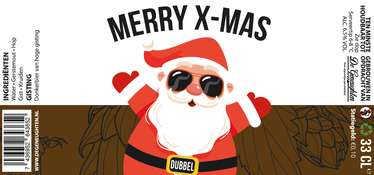 Speciaalbier Merry X-mas Dubbel - 33cl