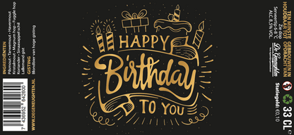 Speciaalbier Happy Birthday Tripel - 33cl