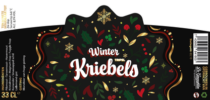 Speciaalbier Winter Kriebels Tripel - 33cl