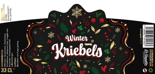 Speciaalbier Winter Kriebels Tripel - 33cl
