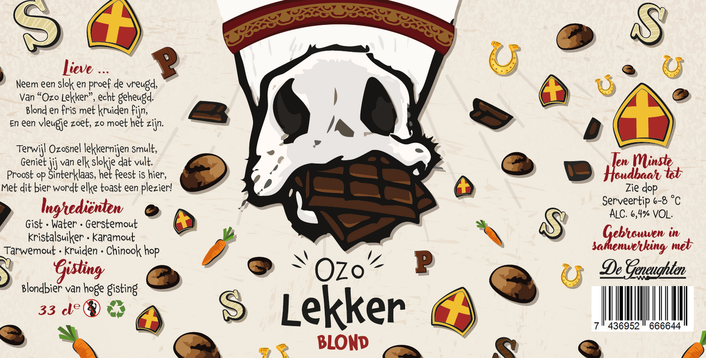 Speciaalbier Ozo Lekker Blond - 33cl