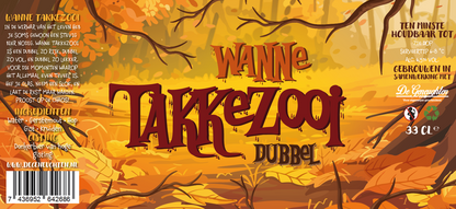 Speciaalbier Wanne Takkezooi Dubbel - 33cl