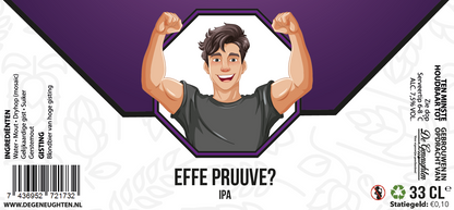 Speciaalbier Effe Pruuve? IPA - 33cl