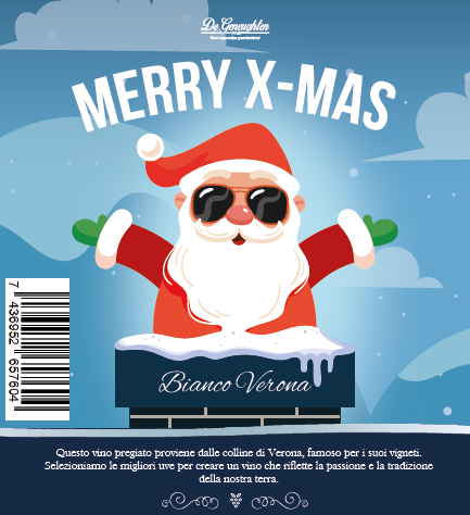 Witte Wijn Merry X-mas Bianco Verona - 75cl