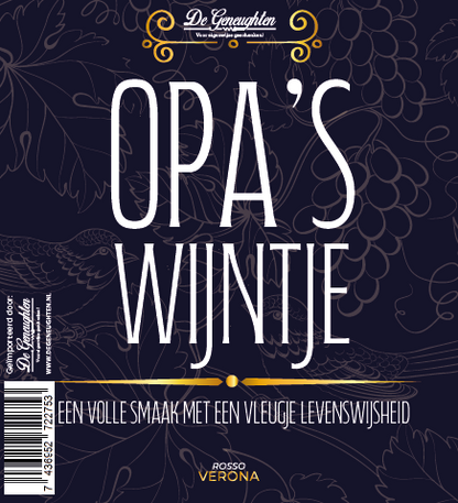 Rode Wijn Opa's Wijn Rosso Verona - 75cl