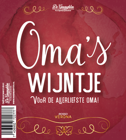 Rode Wijn Oma's Wijn Rosso Verona - 75cl