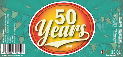 Speciaalbier 50 Years Blond - 33cl