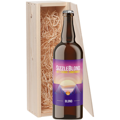 Speciaalbier cadeau Sizzle Blond 1x75cl