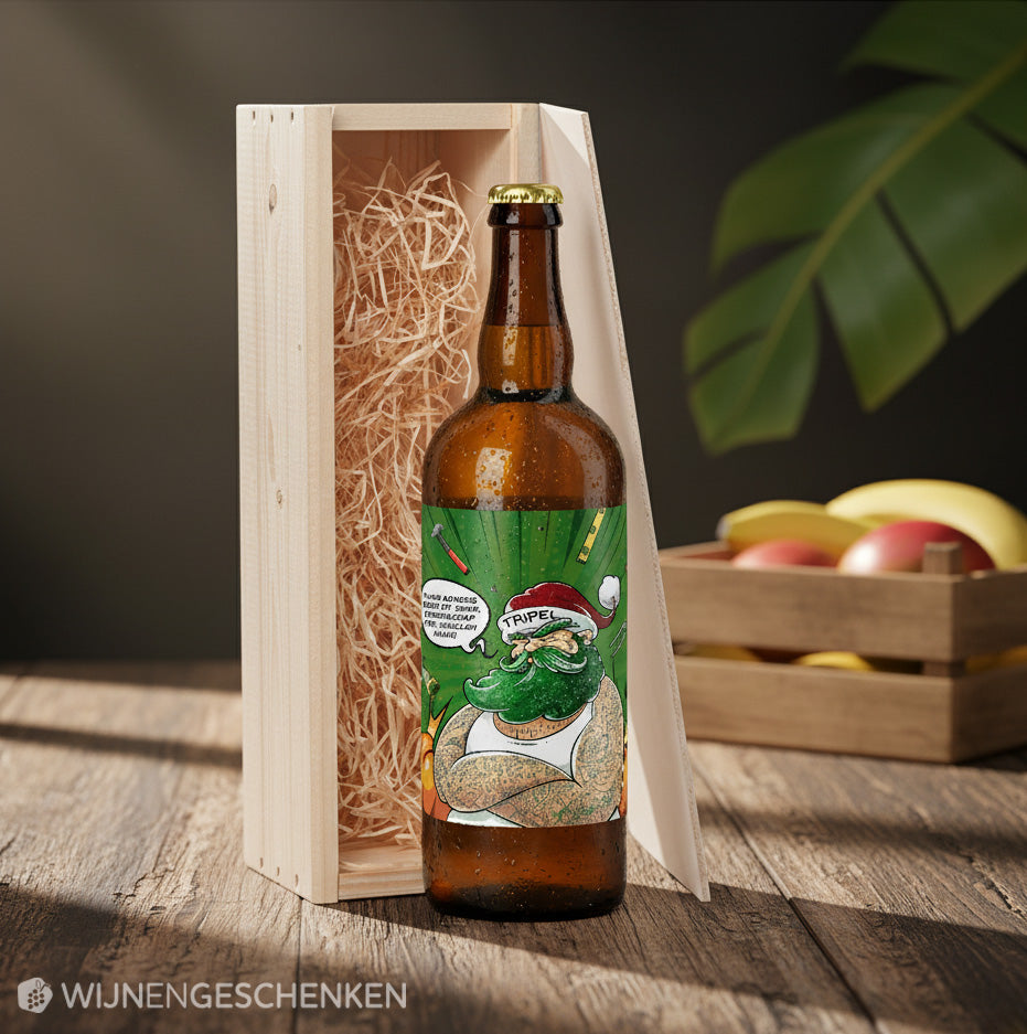 Speciaalbier cadeau Stoere Kerstman Tripel 1x75cl