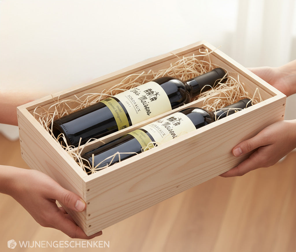 Wijncadeau Trois Maisons Merlot 2x75CL