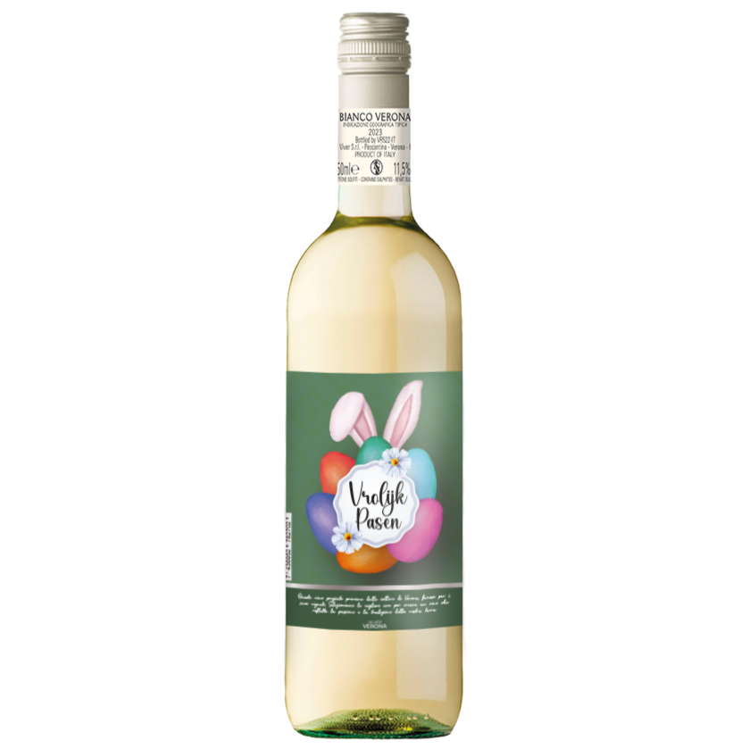 Witte Wijn Vrolijk Pasen Bianco Verona - 75cl