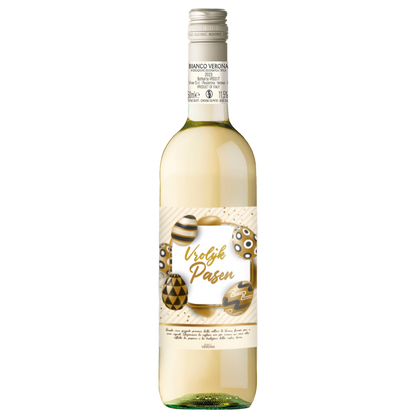 Witte Wijn Vrolijk Pasen Goud Bianco Verona - 75cl