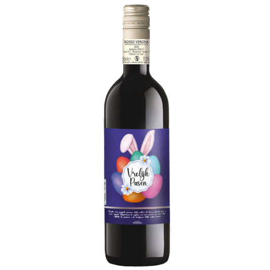 Rode Wijn Vrolijk Pasen Rosso Verona - 33cl