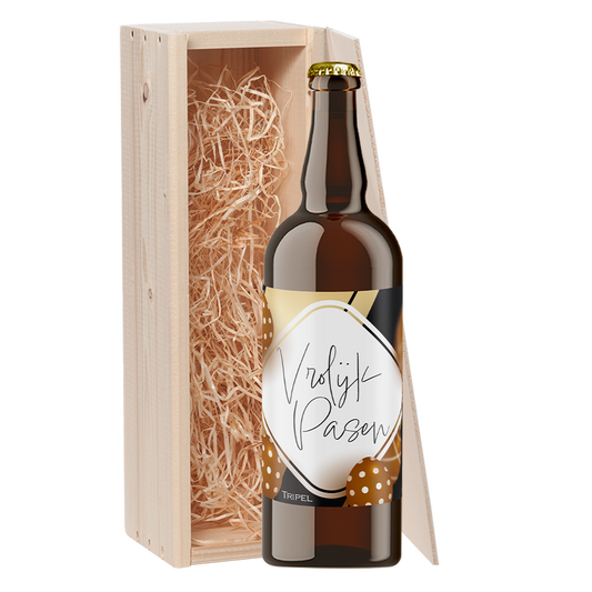 Speciaalbier cadeau Vrolijk Pasen Tripel 1x75cl