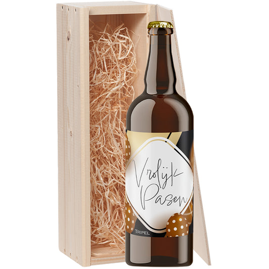 Speciaalbier cadeau Vrolijk Pasen Tripel 1x75cl