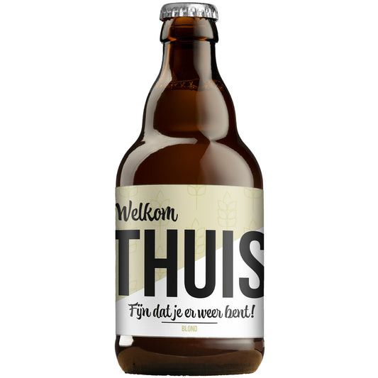 Speciaalbier Welkom Thuis Blond - 33cl