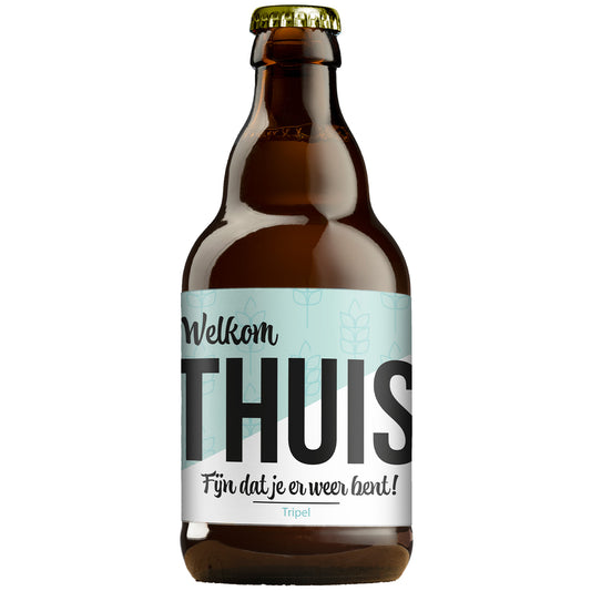 Speciaalbier Welkom Thuis Tripel - 33cl