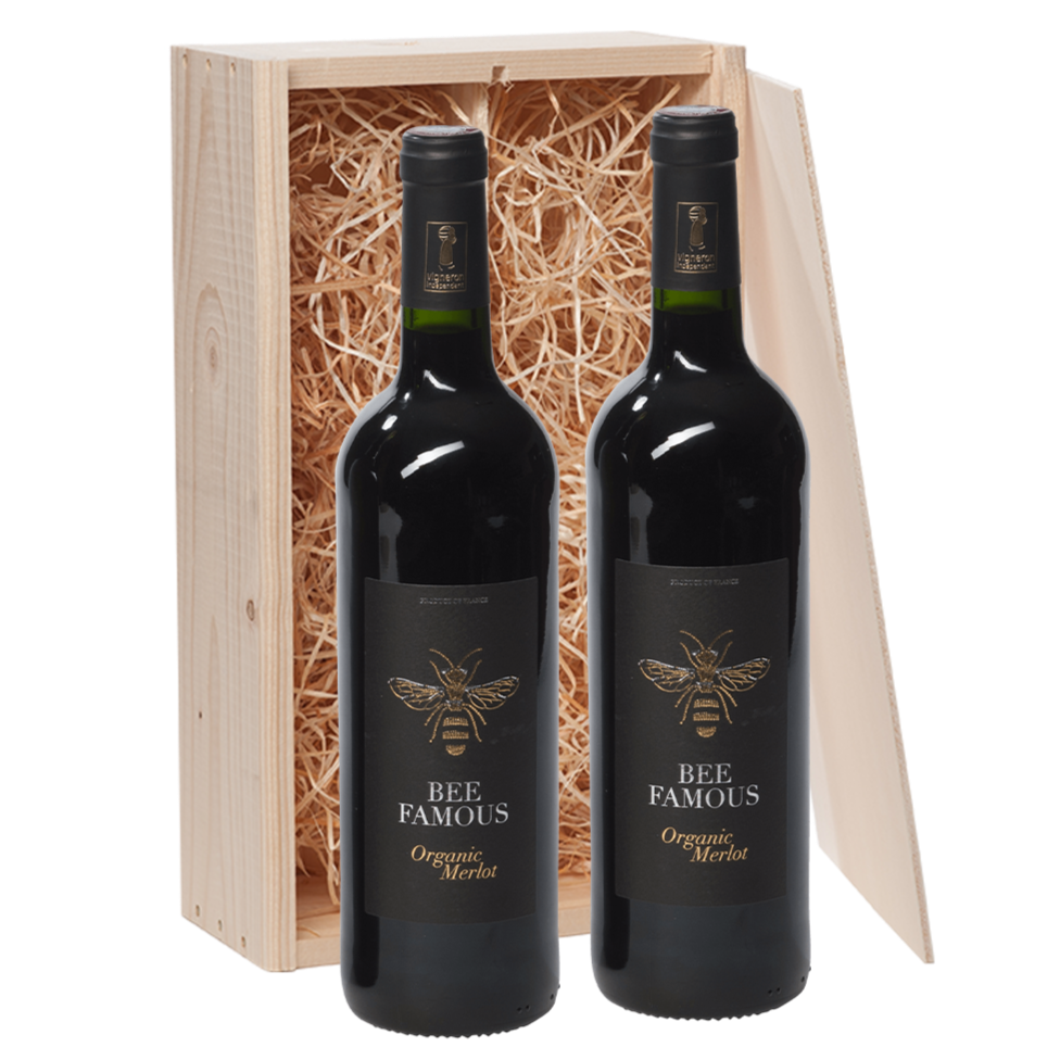 Wijncadeau Bee Famous 2x75cl