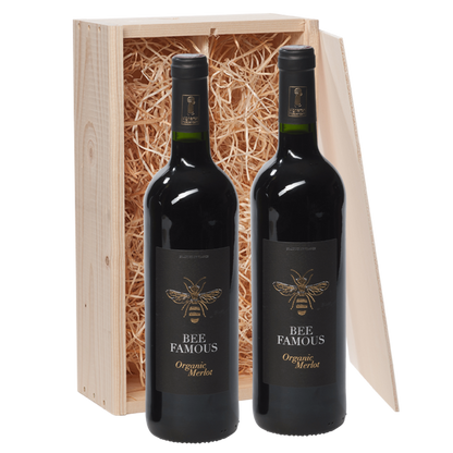Wijncadeau Bee Famous 2x75cl