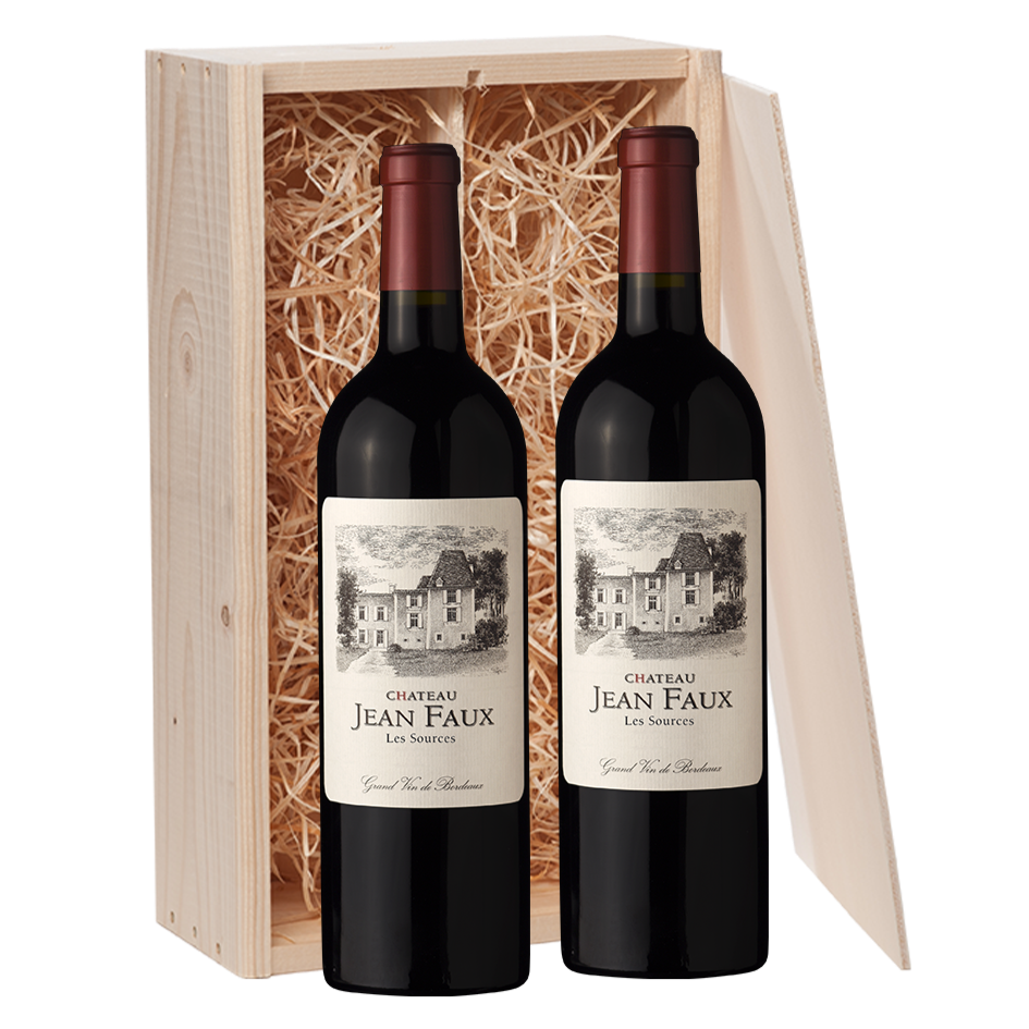 Wijncadeau Jean Faux 2x75CL